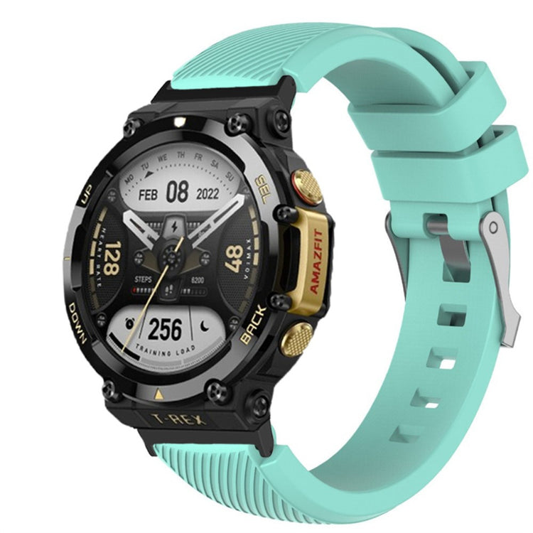 Meget fed Amazfit T-Rex 2 Silikone Rem - Grøn#serie_2