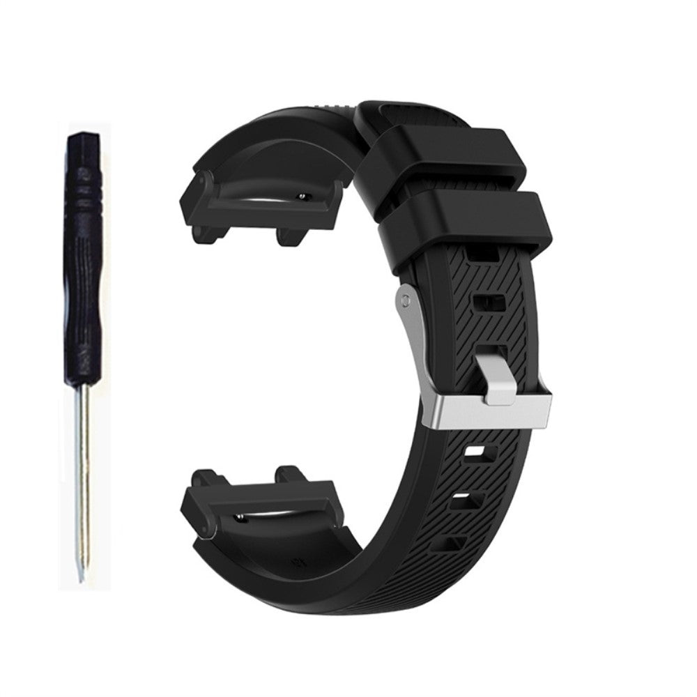 Helt vildt fantastisk Amazfit T-Rex 2 Silikone Urrem - Sort#serie_3