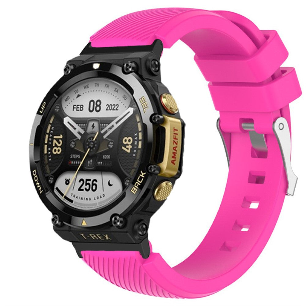 Meget fed Amazfit T-Rex 2 Silikone Rem - Pink#serie_7
