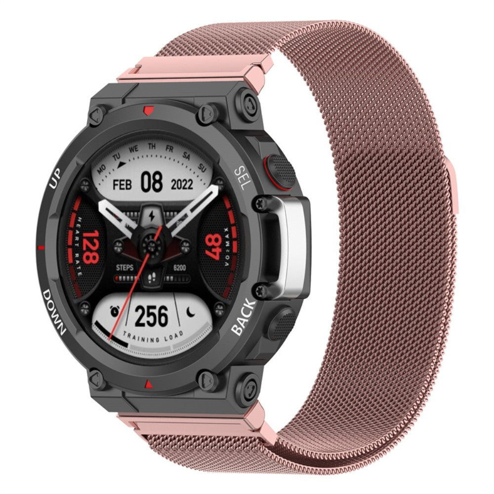 Super flot Amazfit T-Rex 2 Metal Urrem - Pink#serie_2