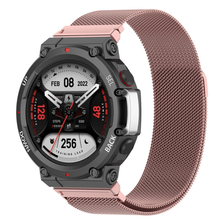 Super flot Amazfit T-Rex 2 Metal Urrem - Pink#serie_2