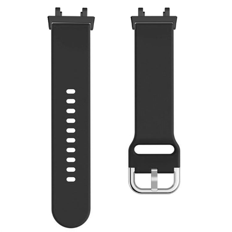 Rigtigt fint Amazfit T-Rex 2 Silikone Urrem - Sort#serie_4