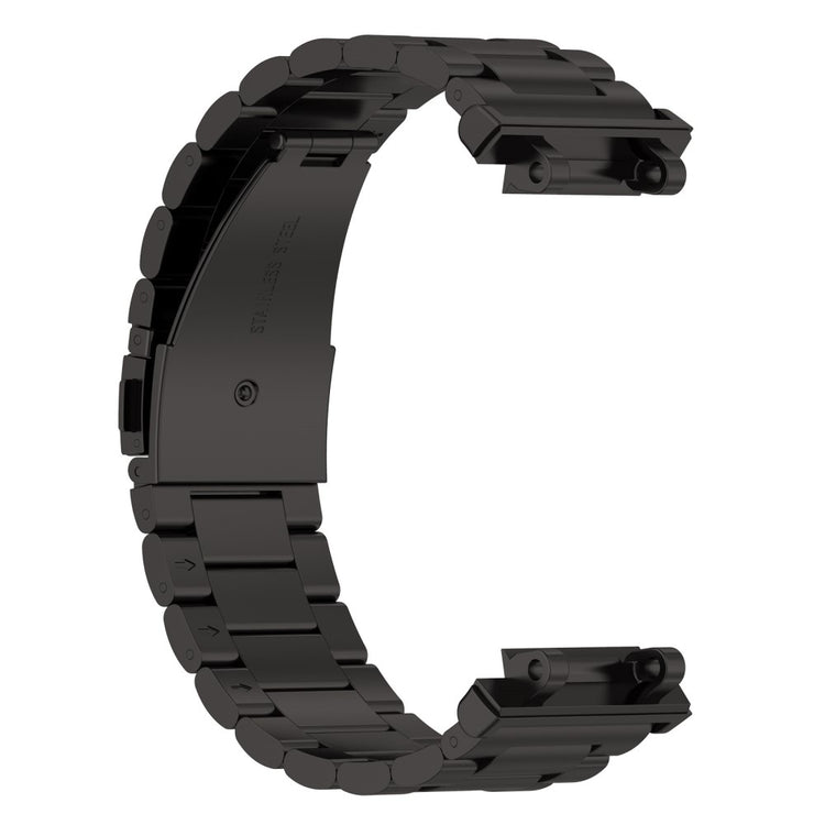 Smuk Amazfit T-Rex 2 Metal Urrem - Sort#serie_2