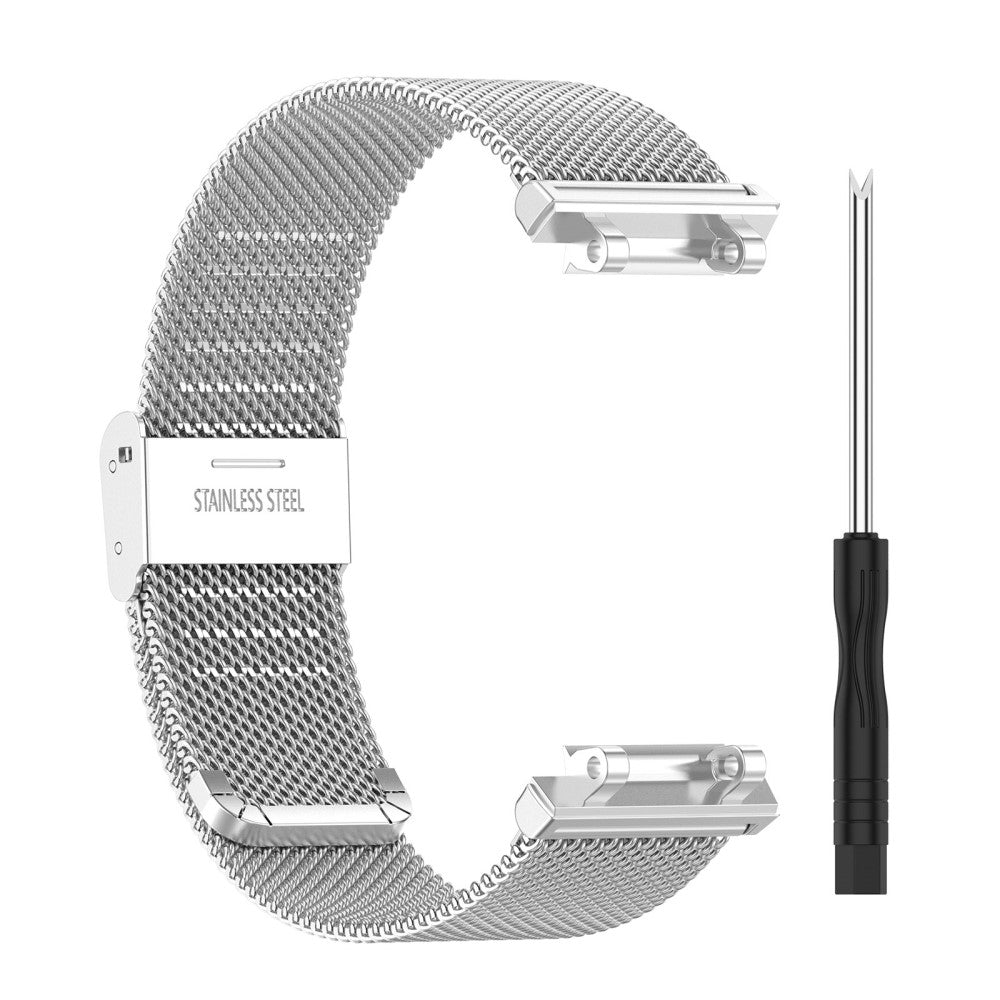 Mega komfortabel Amazfit T-Rex 2 Metal Urrem - Sølv#serie_1