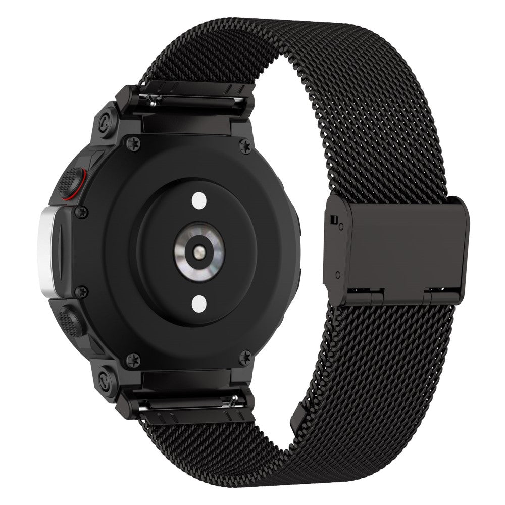 Mega komfortabel Amazfit T-Rex 2 Metal Urrem - Sort#serie_3