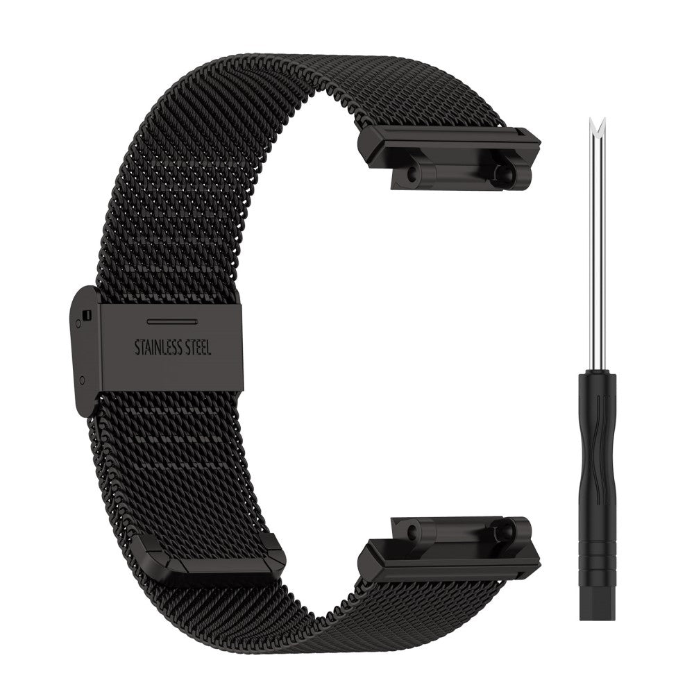 Mega komfortabel Amazfit T-Rex 2 Metal Urrem - Sort#serie_3