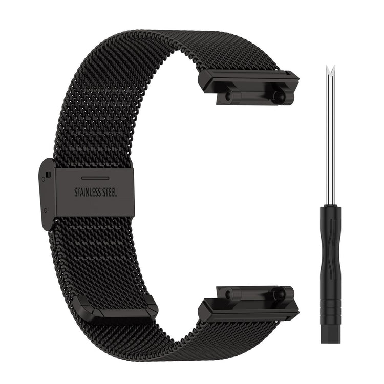 Mega komfortabel Amazfit T-Rex 2 Metal Urrem - Sort#serie_3