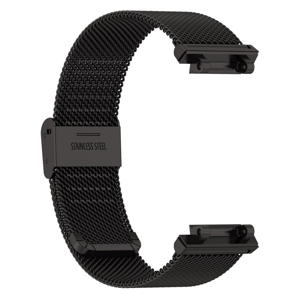 Mega elegant Amazfit T-Rex 2 Metal Rem - Sort#serie_3