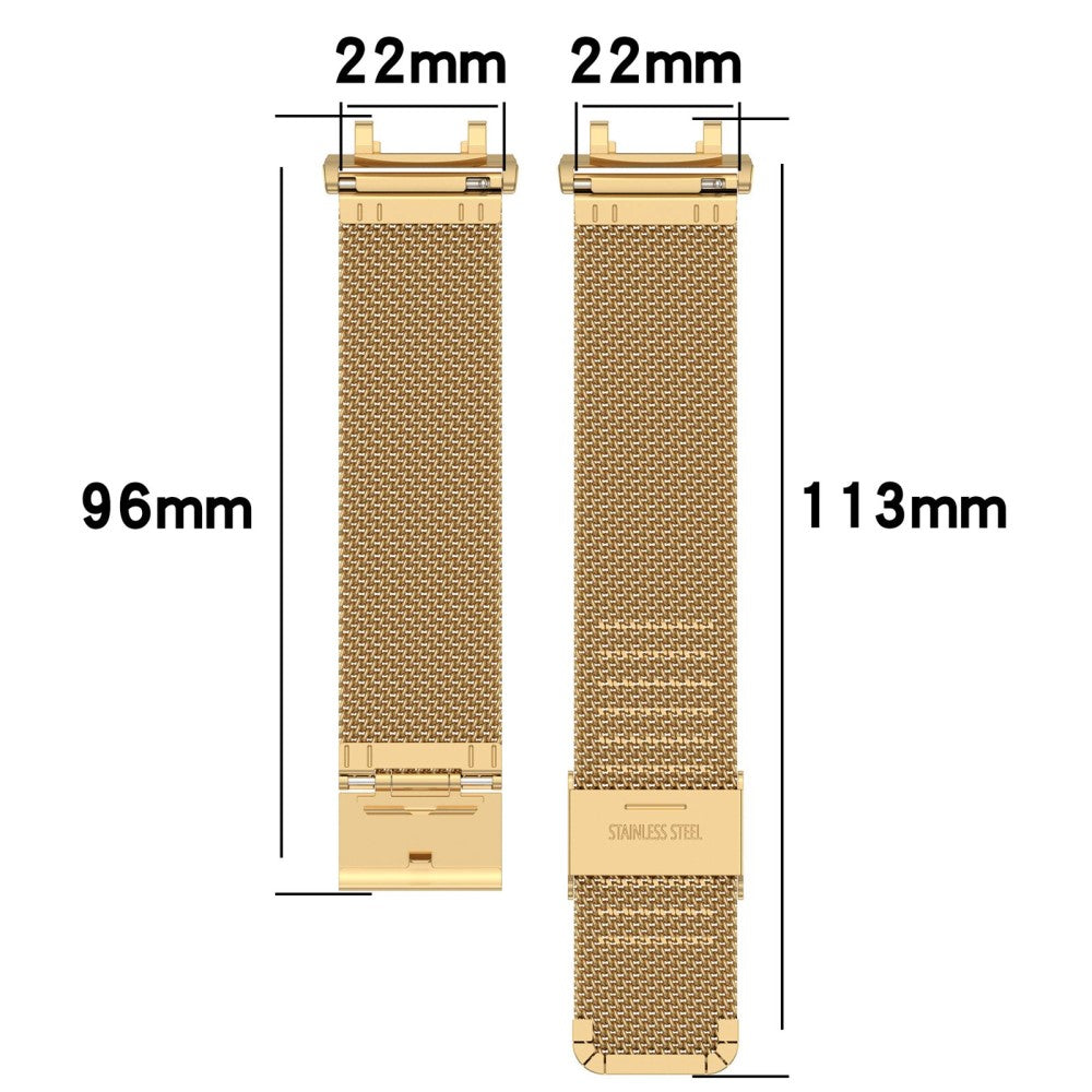 Mega komfortabel Amazfit T-Rex 2 Metal Urrem - Guld#serie_4