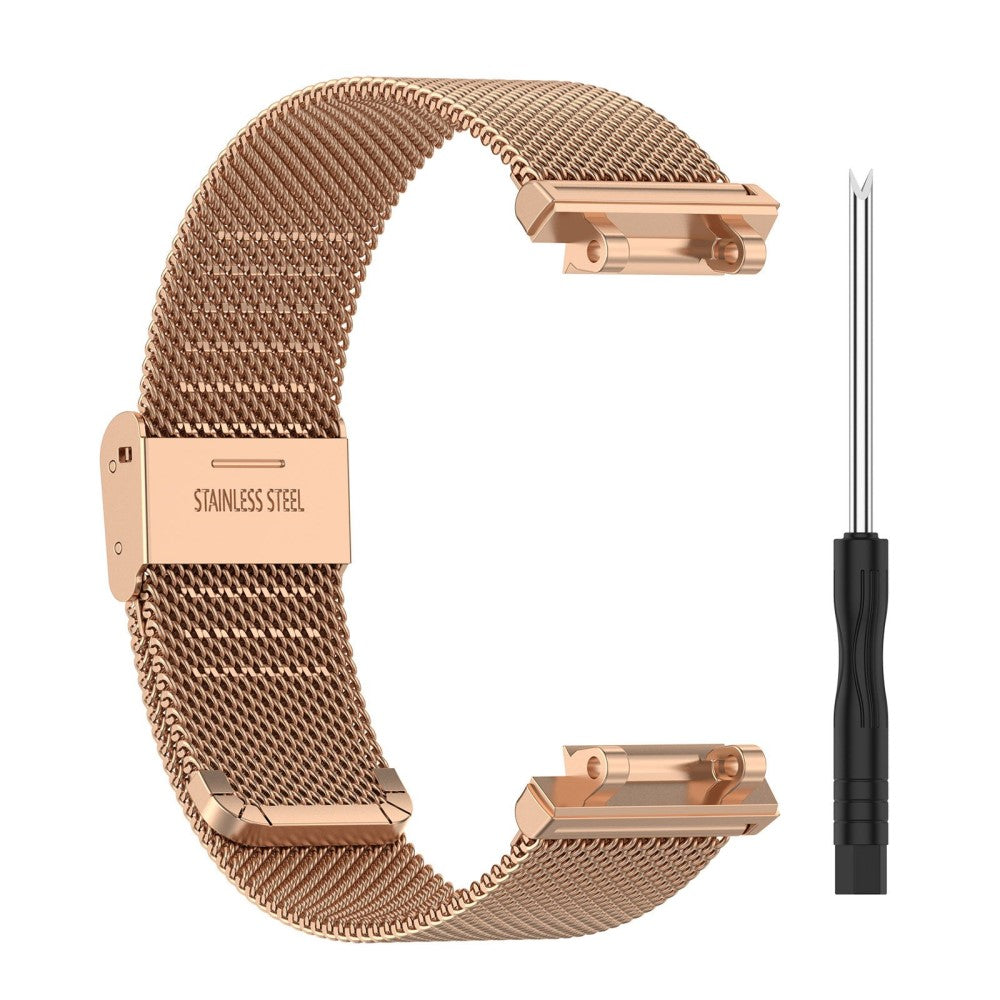 Mega komfortabel Amazfit T-Rex 2 Metal Urrem - Guld#serie_4