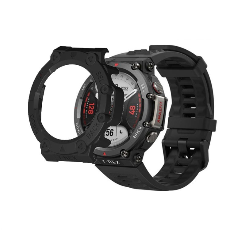 Amazfit T-Rex 2  Plastik Bumper  - Sort#serie_025