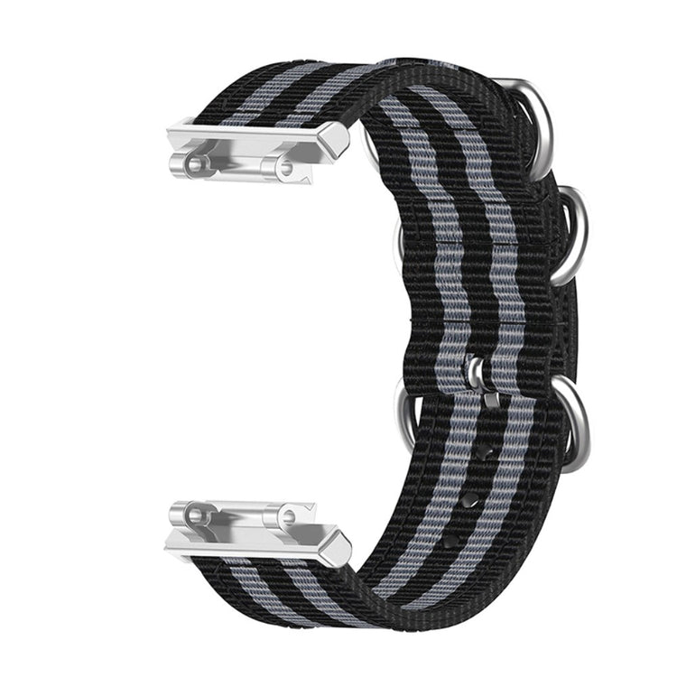 Vildt slidstærk Amazfit T-Rex 2 Stof Urrem - Sølv#serie_3