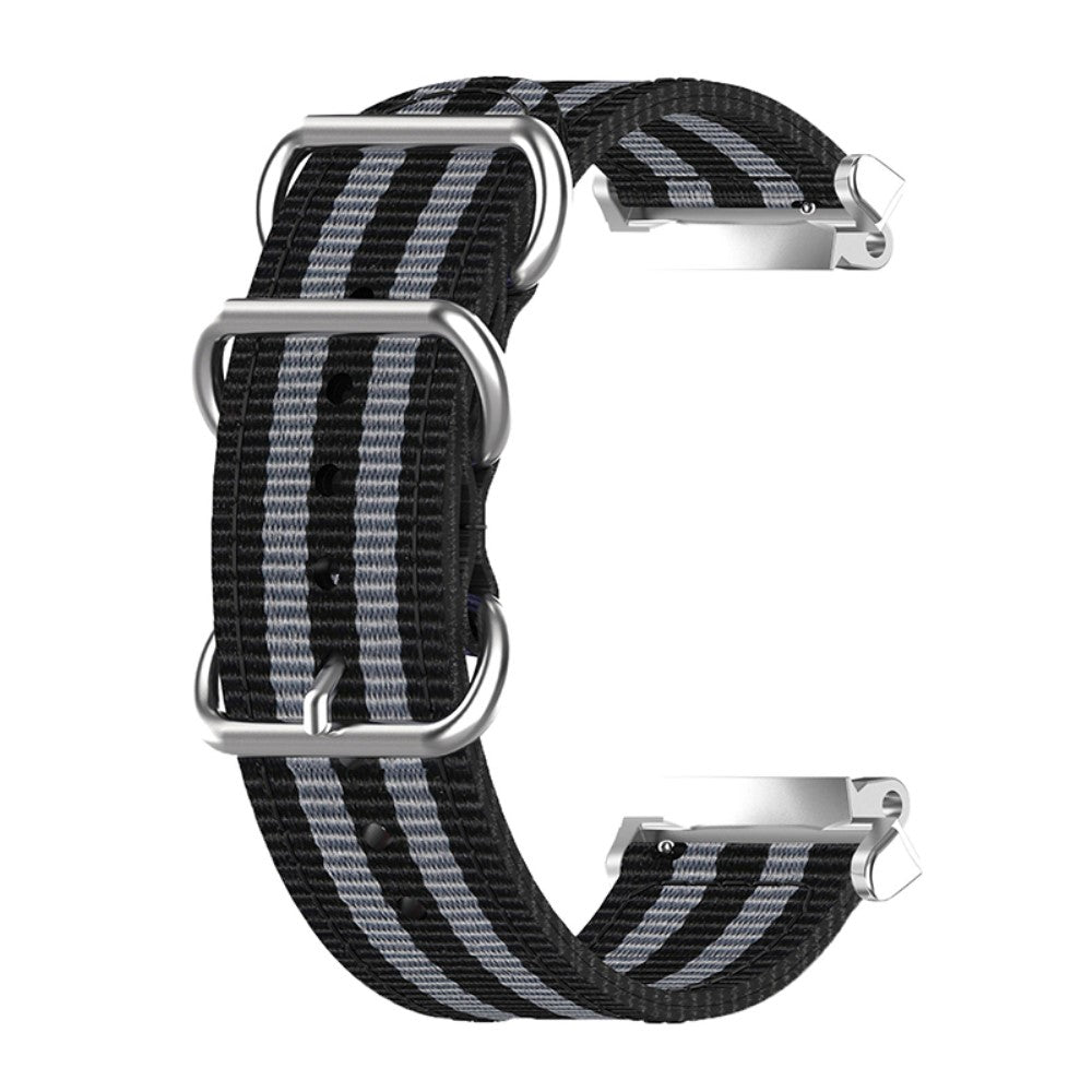 Vildt slidstærk Amazfit T-Rex 2 Stof Urrem - Sølv#serie_3
