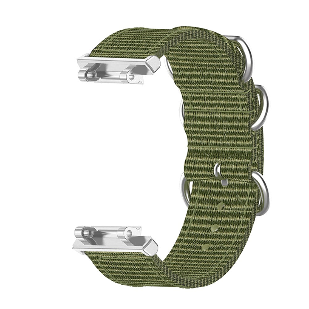 Vildt slidstærk Amazfit T-Rex 2 Stof Urrem - Grøn#serie_6