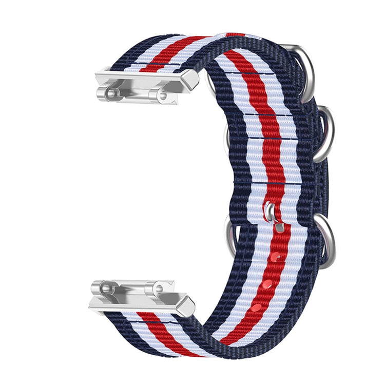 Vildt slidstærk Amazfit T-Rex 2 Stof Urrem - Flerfarvet#serie_7