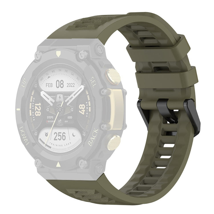 Mega nydelig Amazfit T-Rex 2 Silikone Rem - Grøn#serie_7