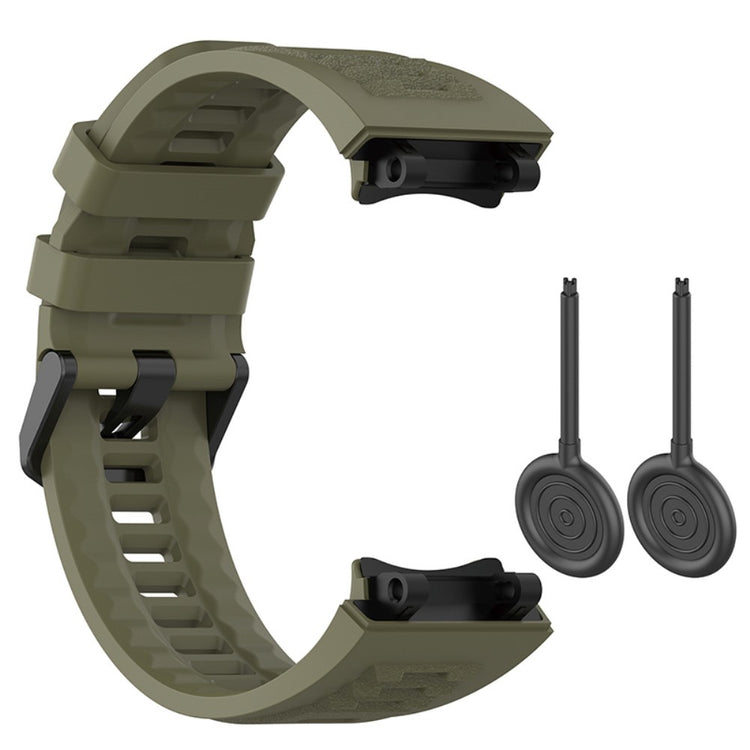 Mega nydelig Amazfit T-Rex 2 Silikone Rem - Grøn#serie_7