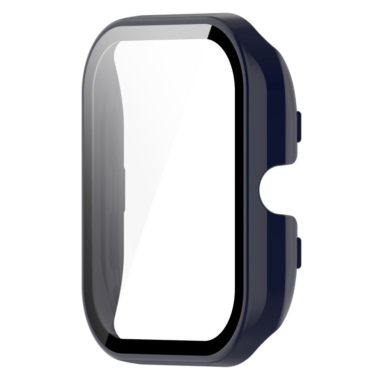 Mega Fint Amazfit GTS 4 Mini Cover med Skærmbeskytter i Plastik og Hærdet Glas - Blå#serie_2