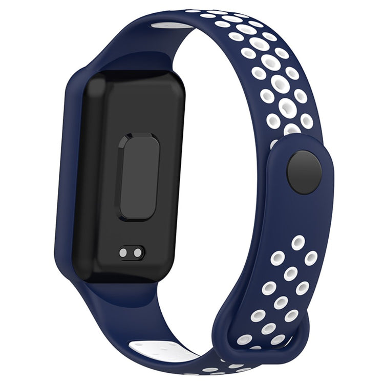 Mega flot Amazfit Band 7 Silikone Rem - Blå#serie_7