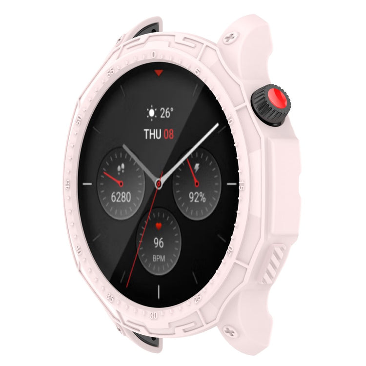 Amazfit GTR 4 Beskyttende Silikone Bumper  - Pink#serie_5