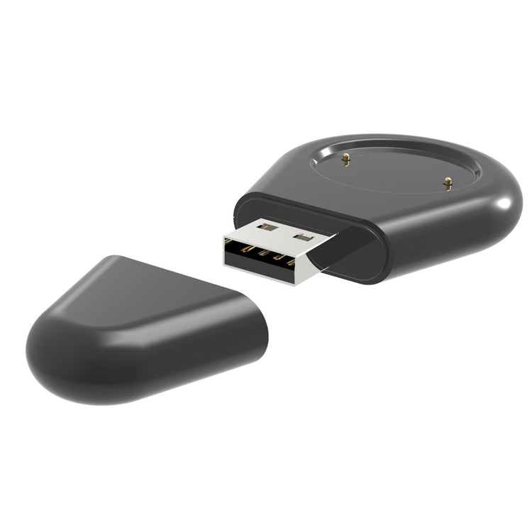 Plastik Amazfit GTR 4 / Amazfit GTS 4 USB Ladestation - Sort#serie_3