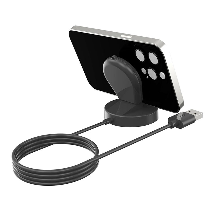 Plastik Amazfit GTR 4 USB Ladestation - Sort#serie_4