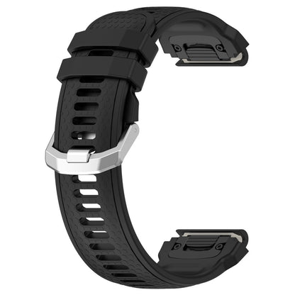 Helt Vildt Godt Silikone Universal Rem passer til Smartwatch - Sort#serie_1