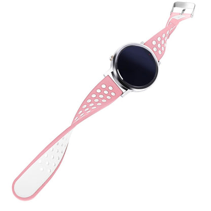 Meget hårdfør Universal Fossil Silikone Rem - Pink#serie_3