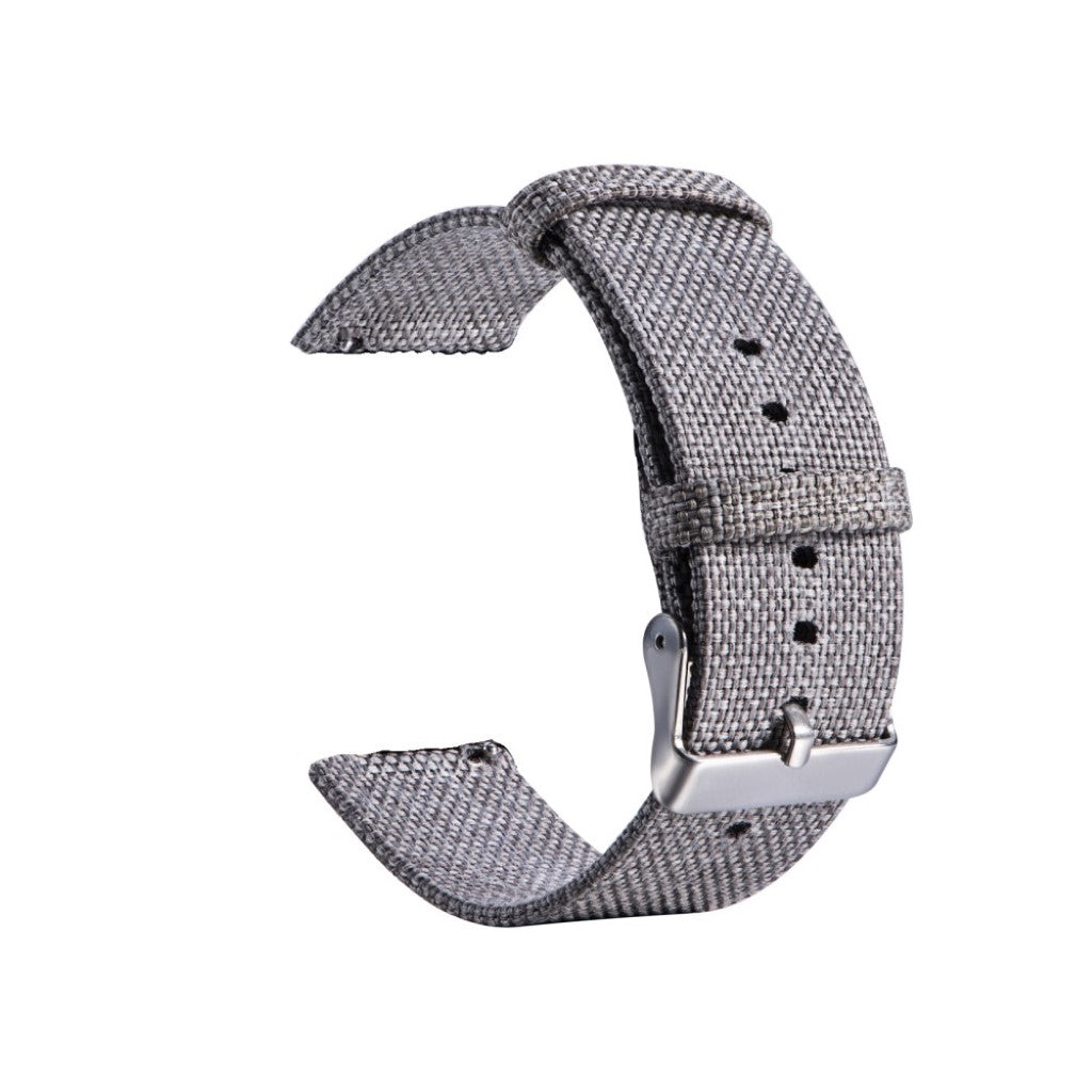 Mega hårdfør Fossil Gen 4 (40mm) Nylon Rem - Sølv#serie_2
