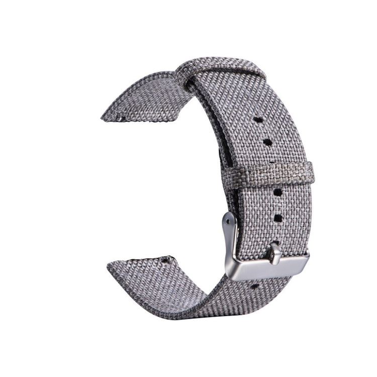 Mega hårdfør Fossil Gen 4 (40mm) Nylon Rem - Sølv#serie_2