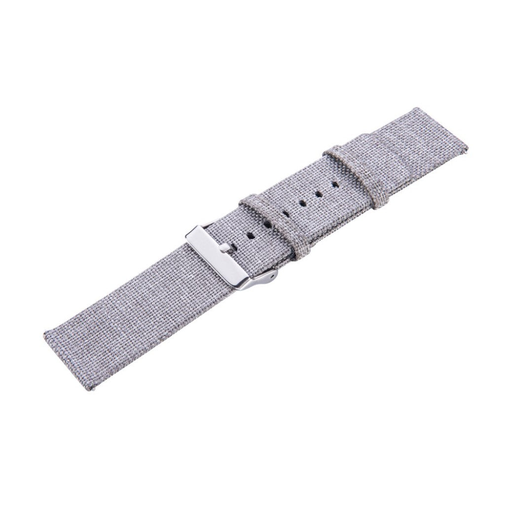 Mega hårdfør Fossil Gen 4 (40mm) Nylon Rem - Sølv#serie_2
