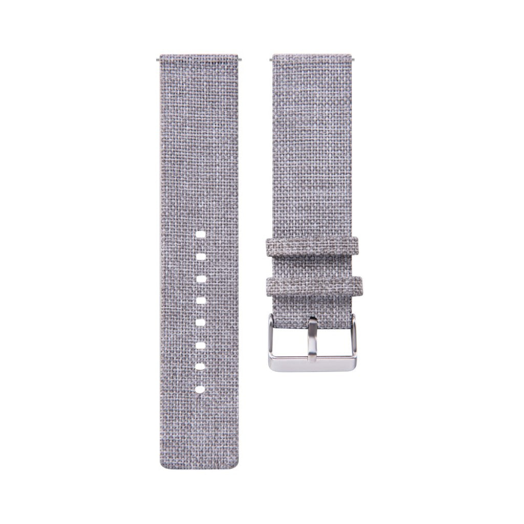 Mega hårdfør Fossil Gen 4 (40mm) Nylon Rem - Sølv#serie_2
