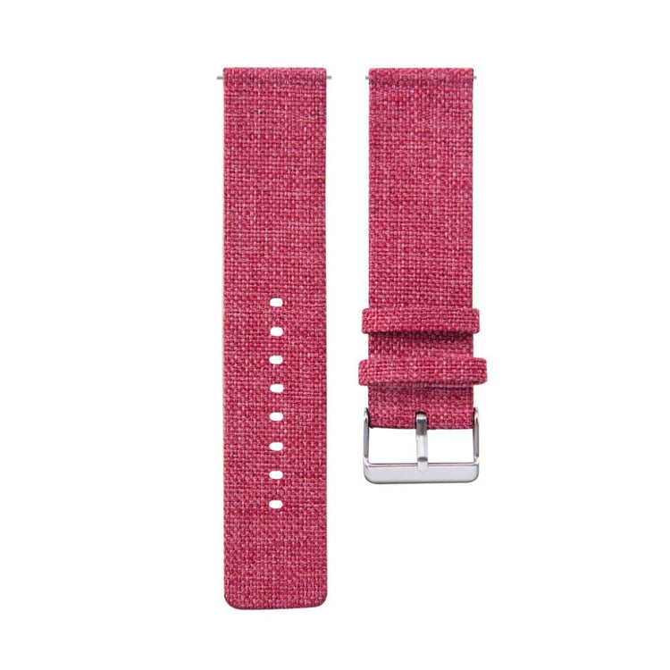 Mega hårdfør Fossil Gen 4 (40mm) Nylon Rem - Rød#serie_3