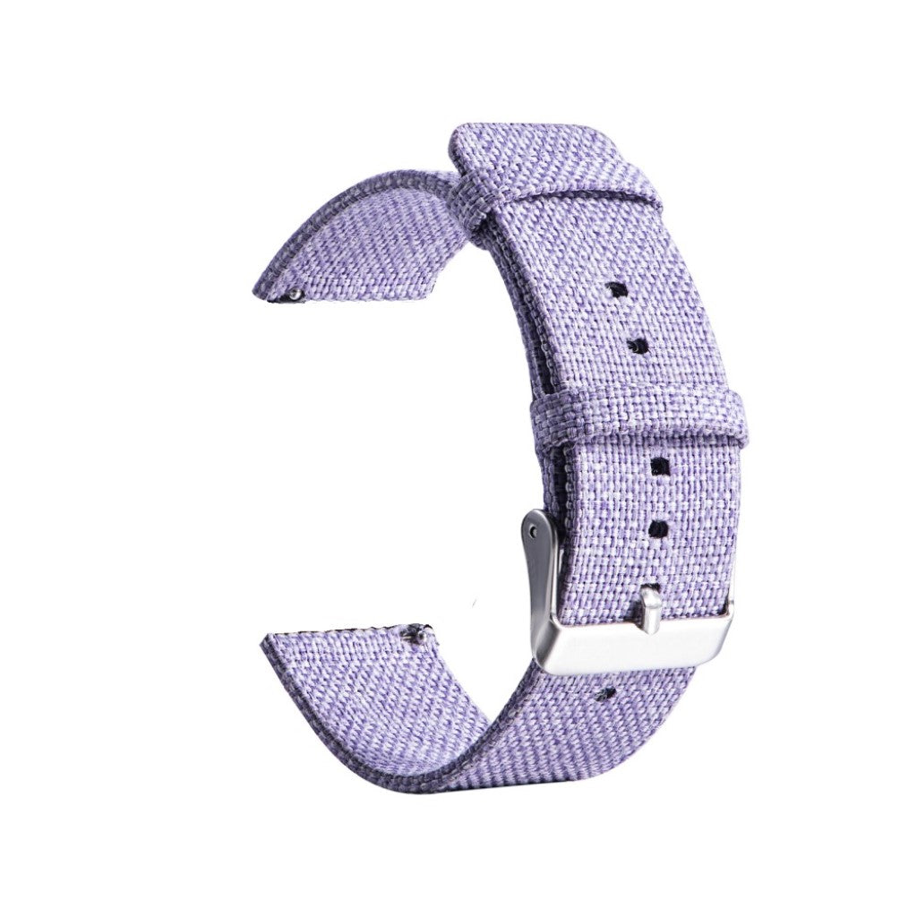 Mega hårdfør Fossil Gen 4 (40mm) Nylon Rem - Lilla#serie_5