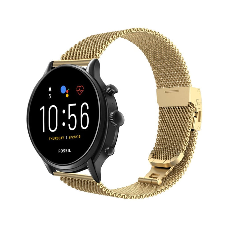 Super fantastisk Fossil Gen 5 Metal Rem - Guld#serie_2