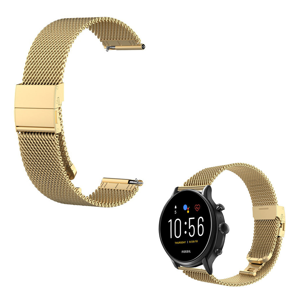 Super fantastisk Fossil Gen 5 Metal Rem - Guld#serie_2