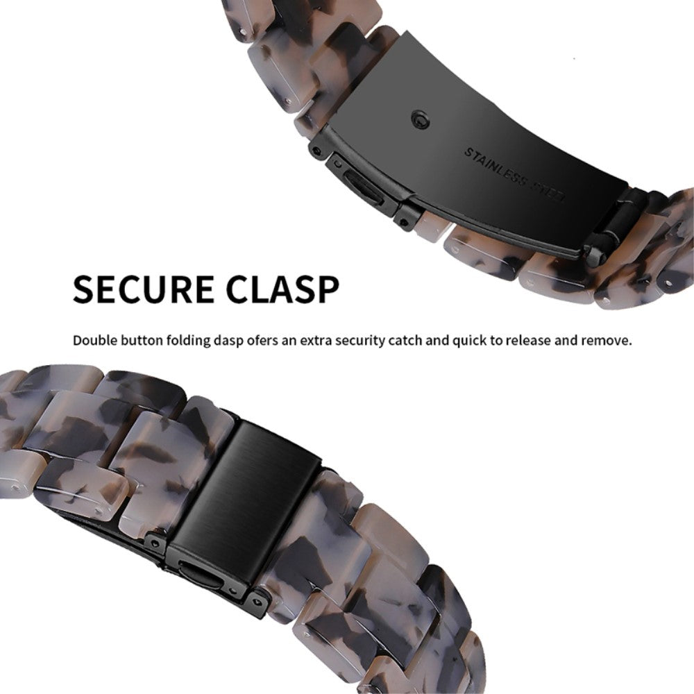 Super slidstærk Universal Fossil Plastik Rem - Sølv#serie_17