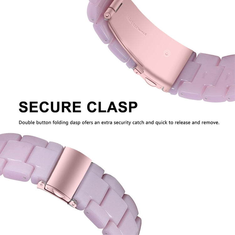 Super slidstærk Universal Fossil Plastik Rem - Lilla#serie_21