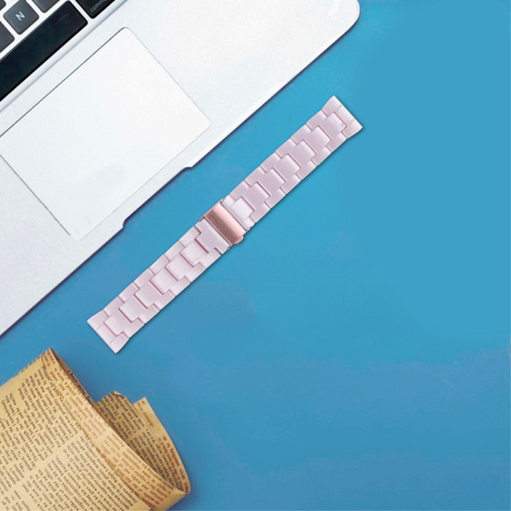 Super slidstærk Universal Fossil Plastik Rem - Lilla#serie_21