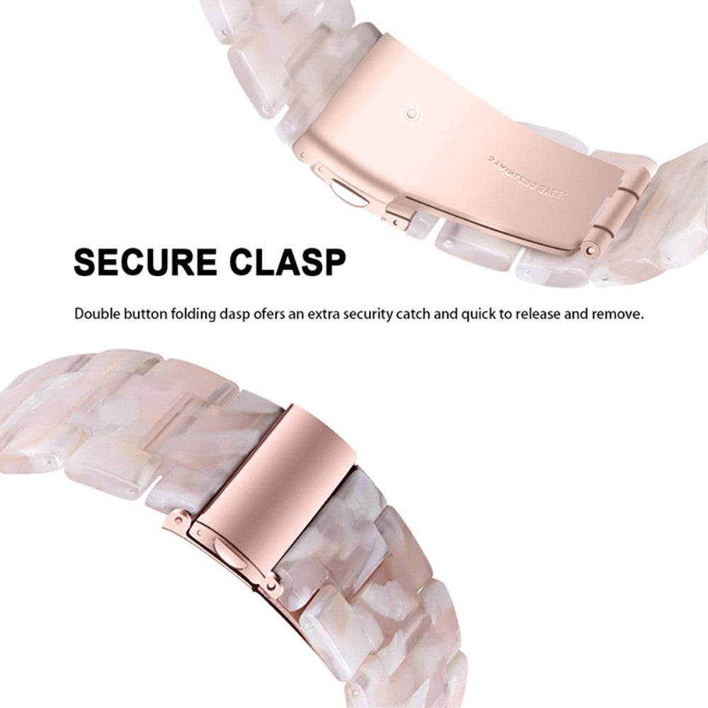 Super slidstærk Universal Fossil Plastik Rem - Pink#serie_4