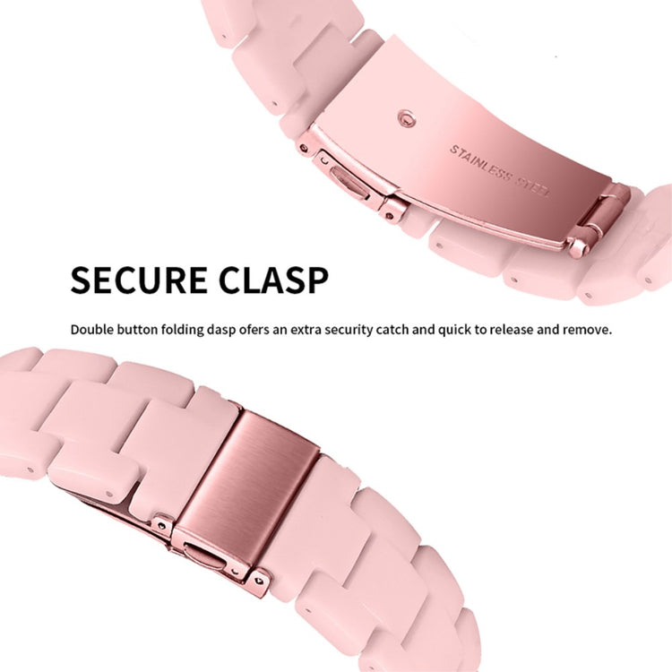 Super slidstærk Universal Fossil Plastik Rem - Pink#serie_6
