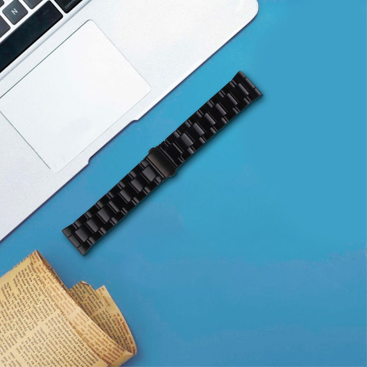 Super slidstærk Universal Fossil Plastik Rem - Sort#serie_9
