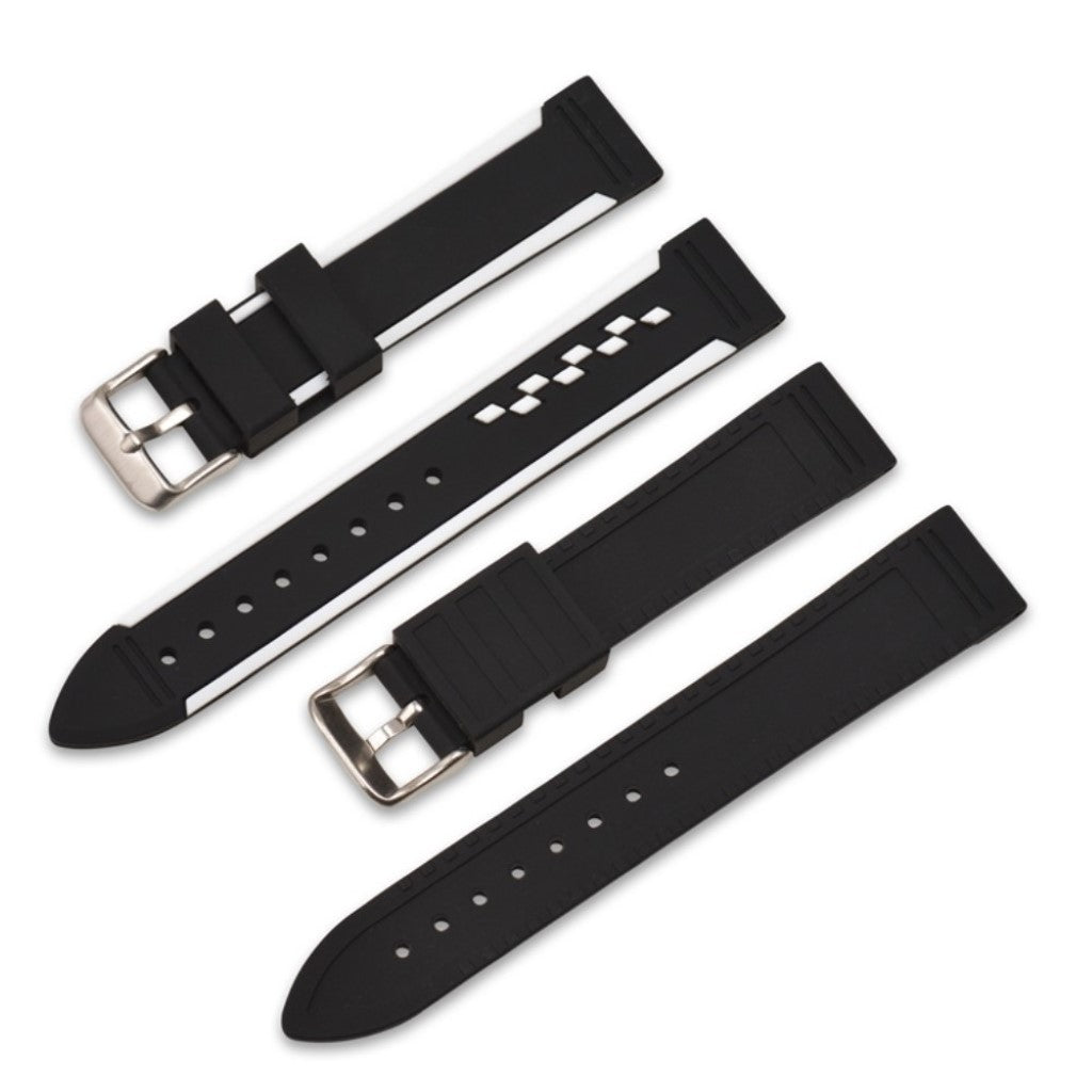 Pænt Ticwatch Pro Silikone Rem - Hvid#serie_3