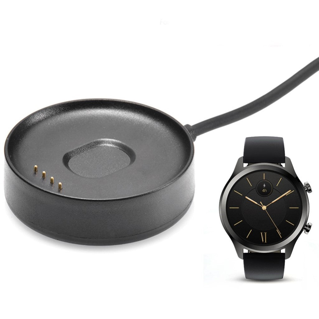 Plastik TicWatch C2 Platinum Ladestation - Sort#serie_1