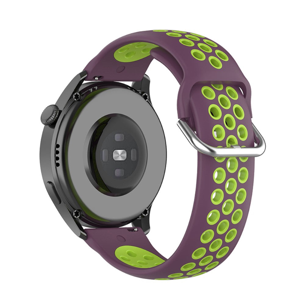 Fint Pebble 2 \ 2 SE / Pebble Time Round Large Silikone Rem - Flerfarvet#serie_15