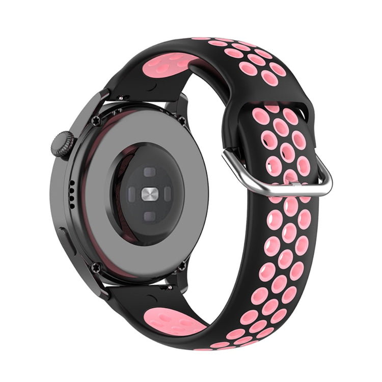 Fint Pebble 2 \ 2 SE / Pebble Time Round Large Silikone Rem - Flerfarvet#serie_4