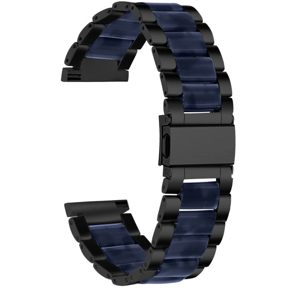Elegant Pebble 2 \ 2 SE / Pebble Time Round Large Metal Rem - Sort#serie_3