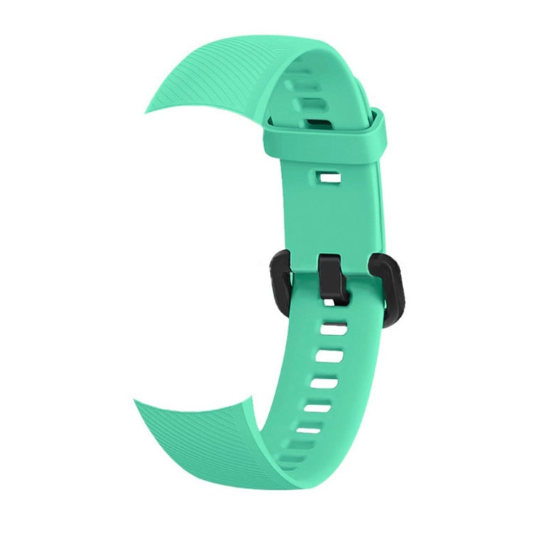 Super flot Honor Band 5 Silikone Rem - Blå#serie_1