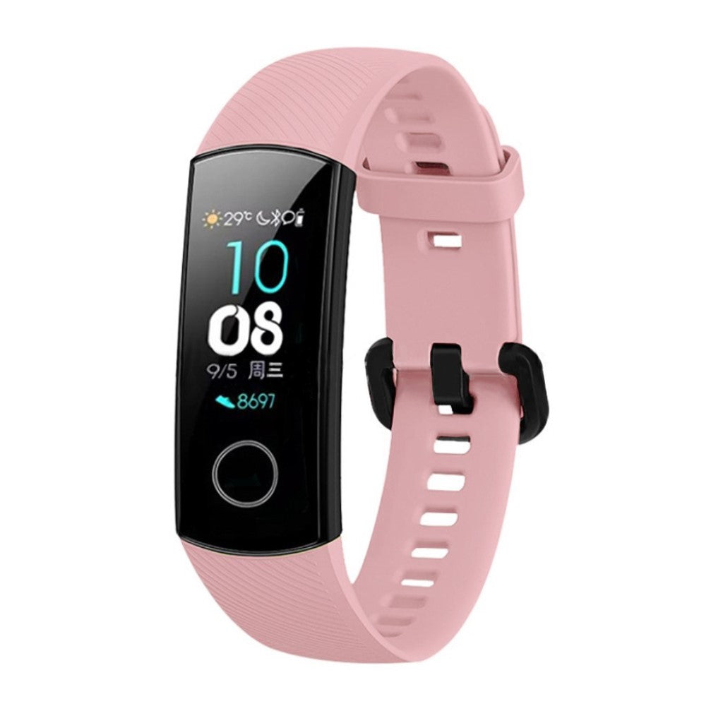 Vildt sejt Honor Band 5 Silikone Rem - Pink#serie_2