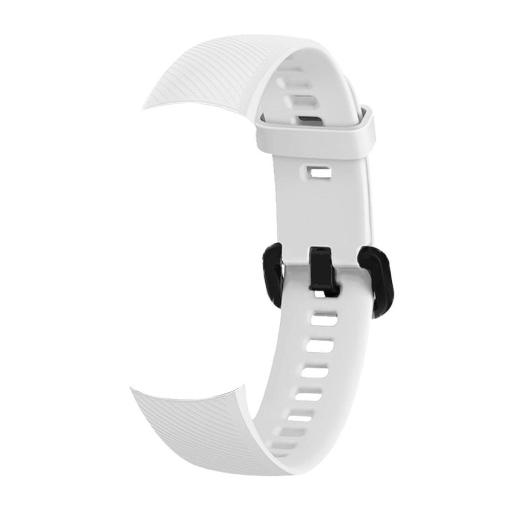 Super flot Honor Band 5 Silikone Rem - Hvid#serie_4